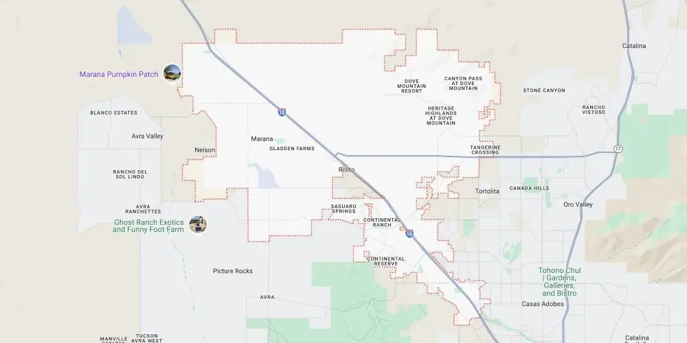 Roll-off Dumpster Rentals Serving Marana, Arizona