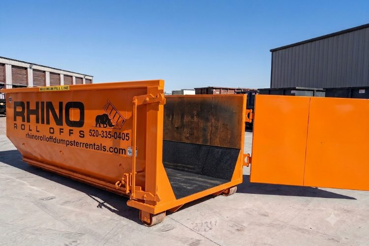 residential dumpster truck